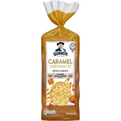 Quaker Caramel Gluten Free Large Rice Cakes - 6.5oz