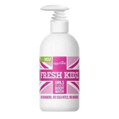 slide 1 of 1, Fresh Kidz Girls Pink Body Wash, 16.9 oz