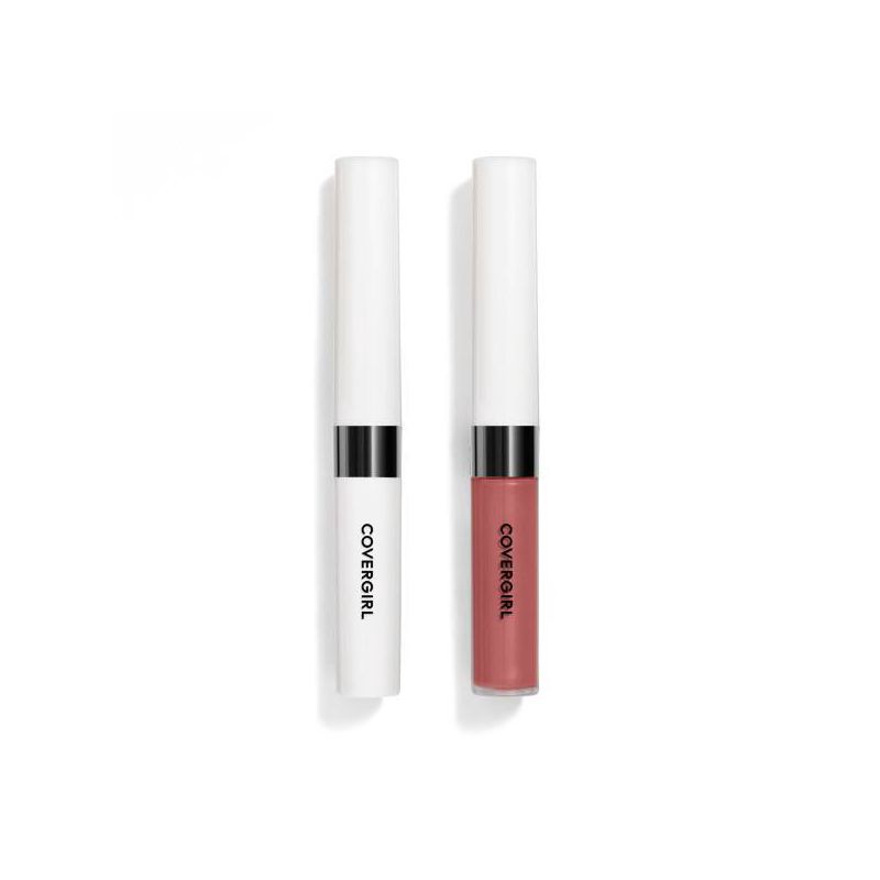 slide 4 of 8, COVERGIRL Outlast All-Day Lip Color with Topcoat - Natural Blush 621 - 0.13oz, 621 -  0.13 oz