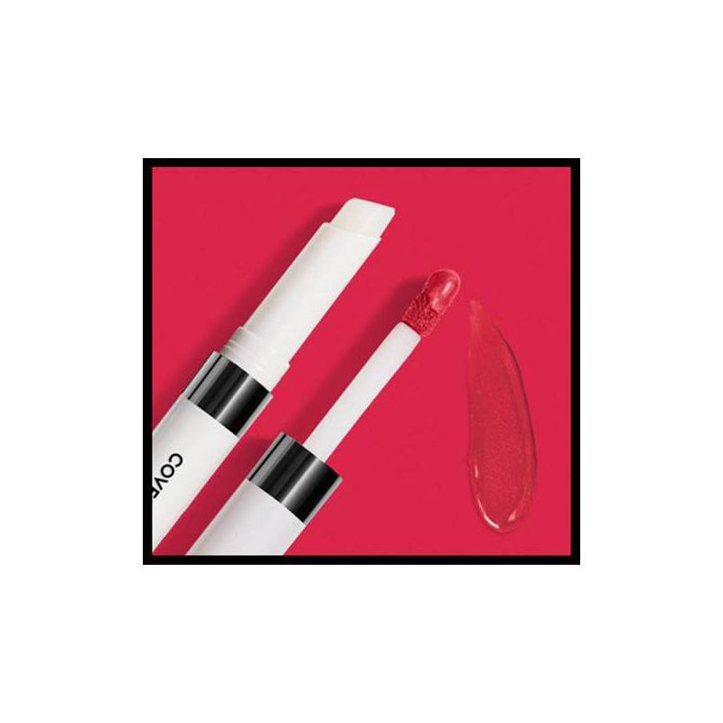 slide 8 of 8, COVERGIRL Outlast All-Day Lip Color with Topcoat - Dusty Rose 530 - 0.13oz, 0.13 oz