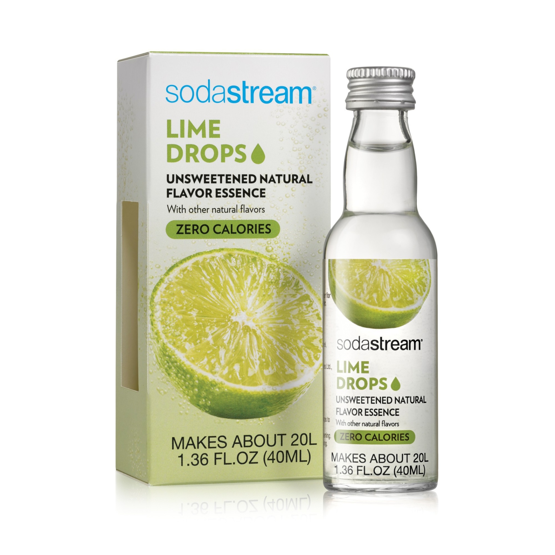 slide 1 of 3, SodaStream Fruit Drops Lime, 1.36 fl oz