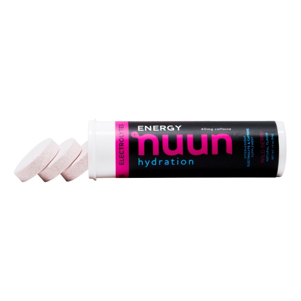 slide 3 of 3, Nuun Wild Berry Energy & Caffeine Enhanced Drink Tabs, 10 ct