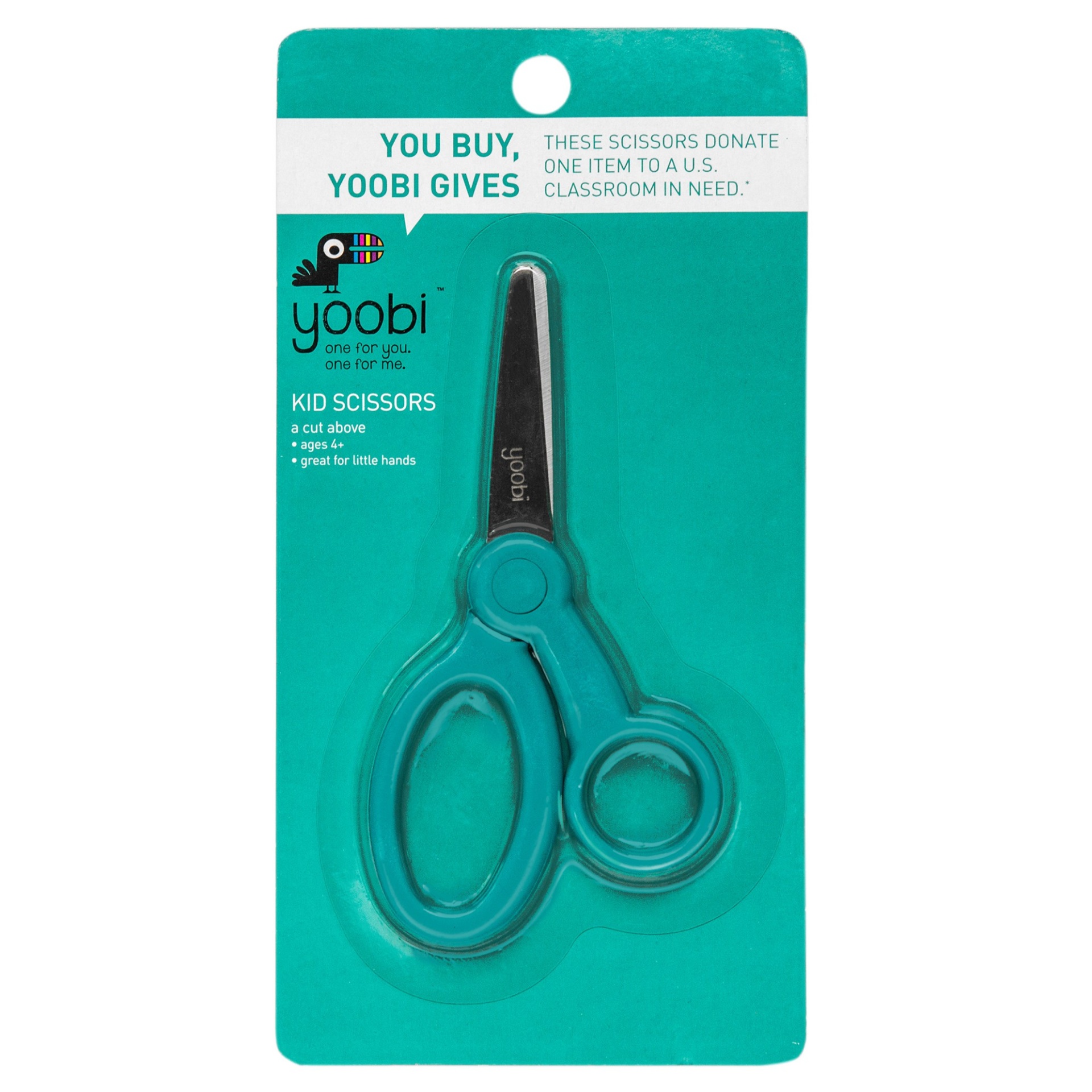 H-E-B Kids Blunt Tip Stainless Steel Scissors - Blue - Shop Tools