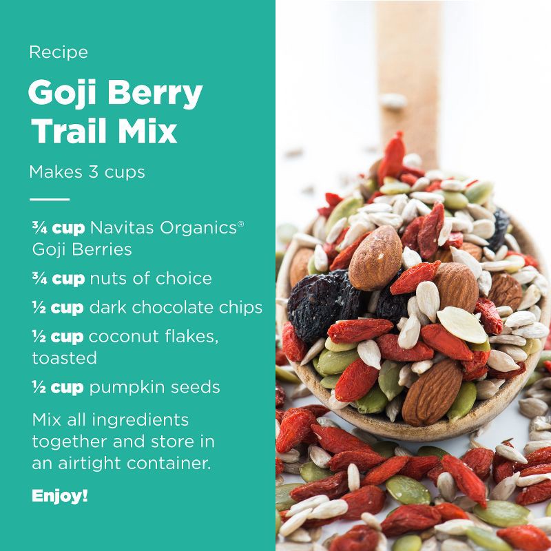 slide 5 of 6, Navitas Organics Vegan Goji Berries - 4oz, 4 oz