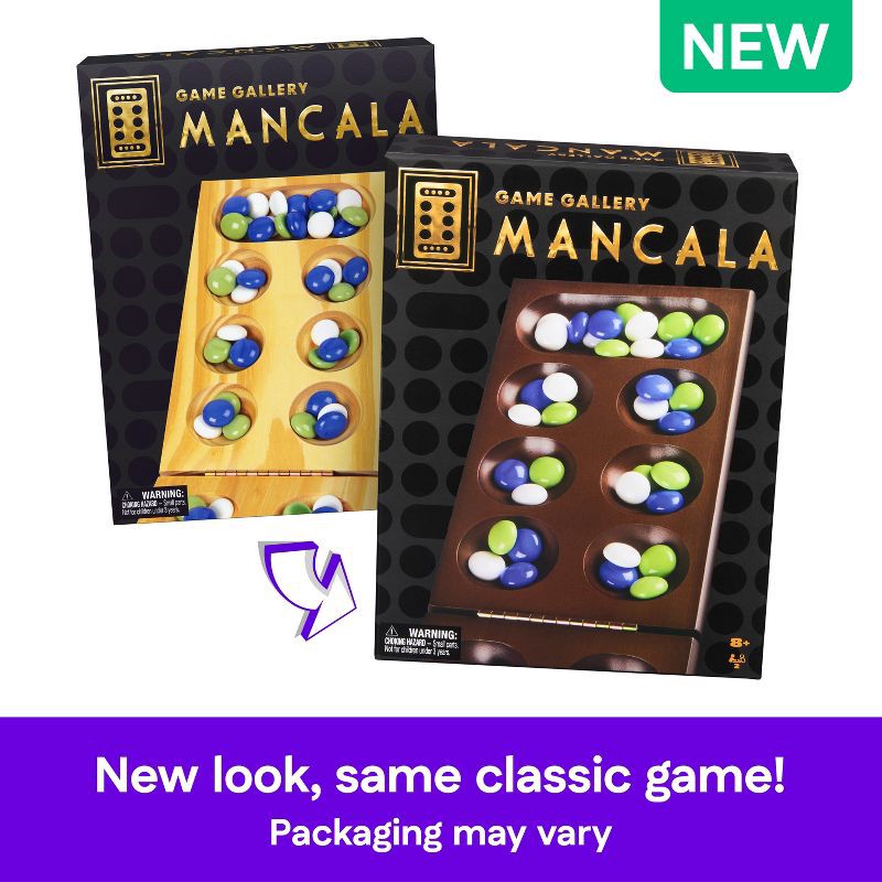 slide 5 of 7, Game Gallery Solid Wood Mancala Game, Styles May Vary, 1 ct