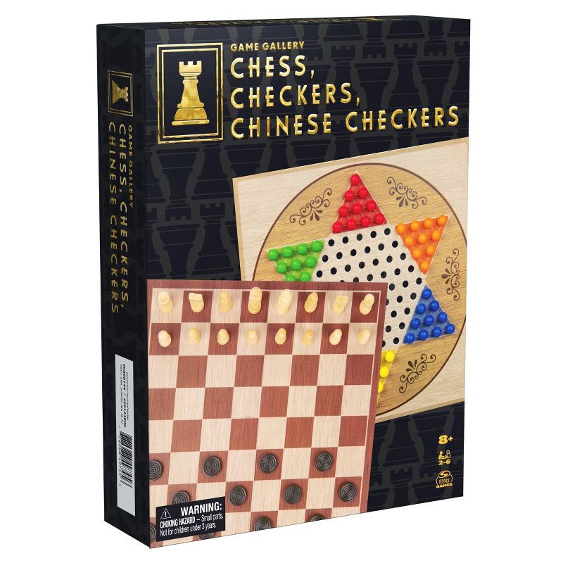 Chess and Checkers Game Kit 