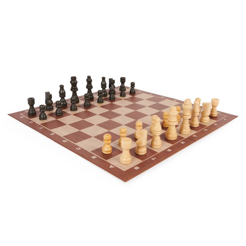 Game Gallery Chess, Checkers and Chinese Checkers Board Game Set