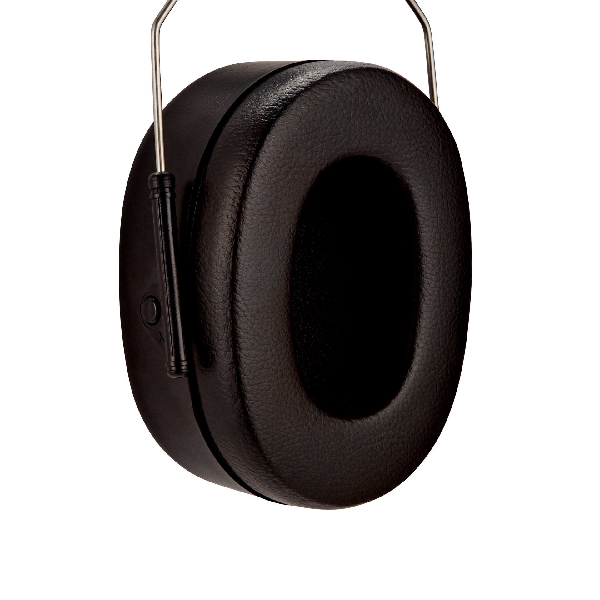 slide 6 of 6, 3M Folding Earmuff - Black, 1 ct