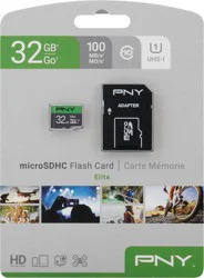 PNY 32 GB MicroSDHC Elite Flash Card 1 ea Card