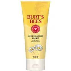 Burt's Bees Soap Bark And Chamomile Deep Cleansing Cream - 6 Oz