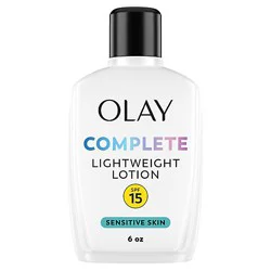 Olay Complete Lotion Moisturizer With Spf 15 Sensitive - 6 Fl. Oz.