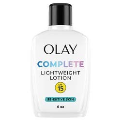 Olay Complete Lotion Moisturizer With Spf 15 Sensitive - 6 Fl. Oz.