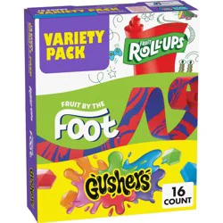 Betty Crocker Fruit Flavored Variety Fruit Snacks - 10.2oz/16ct