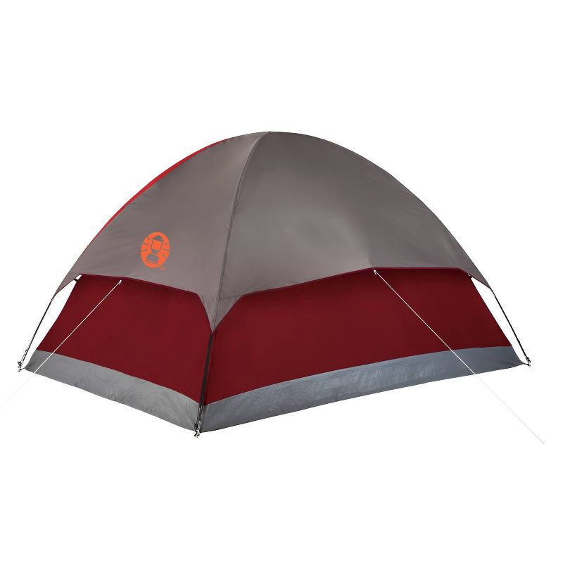slide 6 of 8, Coleman Flatwoods II 4 Person Tent - Red, 1 ct