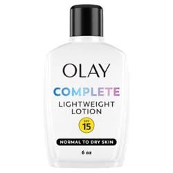 Olay Complete Lotion Moisturizer With Spf 15 Normal - 6 Fl. Oz.