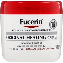 Eucerin Original Healing Rich Cream - 16 Oz