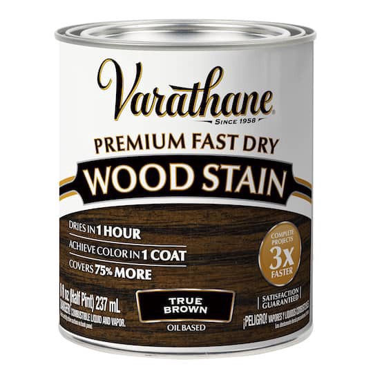 slide 1 of 2, Varathane 8oz. Premium Fast Dry Wood Stain, 8 oz