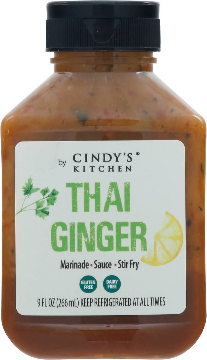 slide 9 of 9, Cindy's Kitchen Thai Ginger Marinade 9 fl oz, 9 fl oz