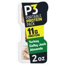 Oscar Mayer P3 Portable Protein Snack Pack with Turkey, Almonds & Colby Jack Cheese - 2oz