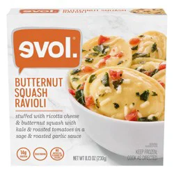 Evol Frozen Butternut Squash and Sage Ravioli - 8.13oz
