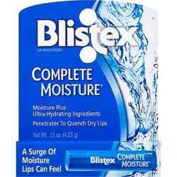 Blistex Lip Protectant/sunscreen Complete Moisture - 0.15 Oz