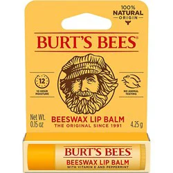 Burt's Bees Beeswax Lip Balm - 0.15 Oz