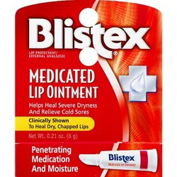 Blistex Lip Ointment Medicated - 0.21 Oz