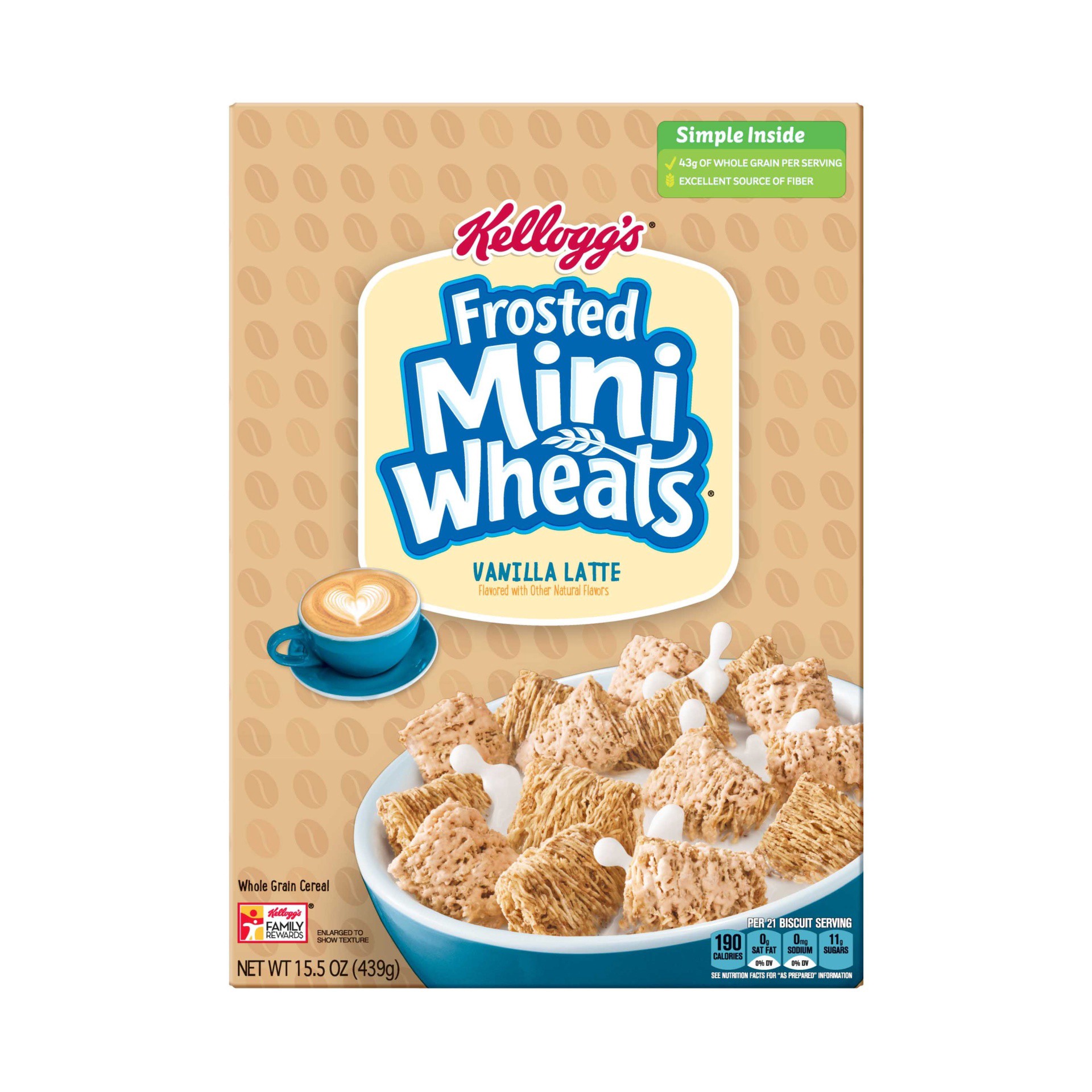 slide 3 of 7, Frosted Mini-Wheats Breakfast Cereal, 15.5 oz