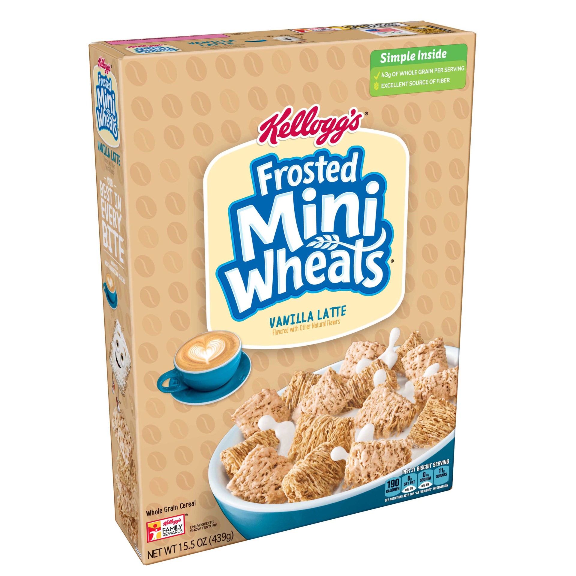 slide 1 of 7, Frosted Mini-Wheats Breakfast Cereal, 15.5 oz