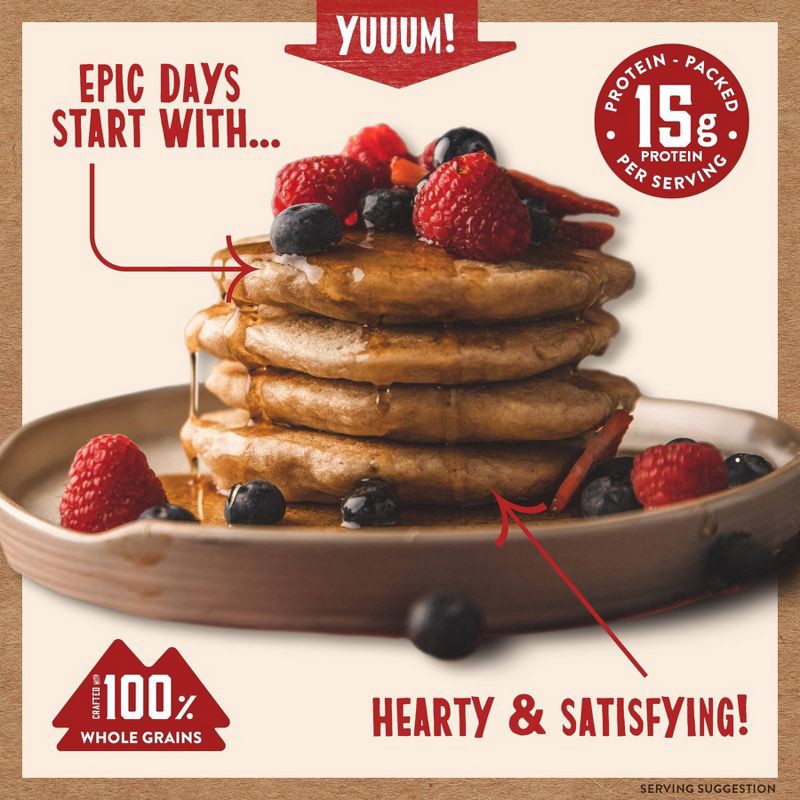 slide 5 of 7, Kodiak Cakes Protein-Packed Power Cakes Buttermilk Pancake and Waffle Mix - 20oz, 20 oz