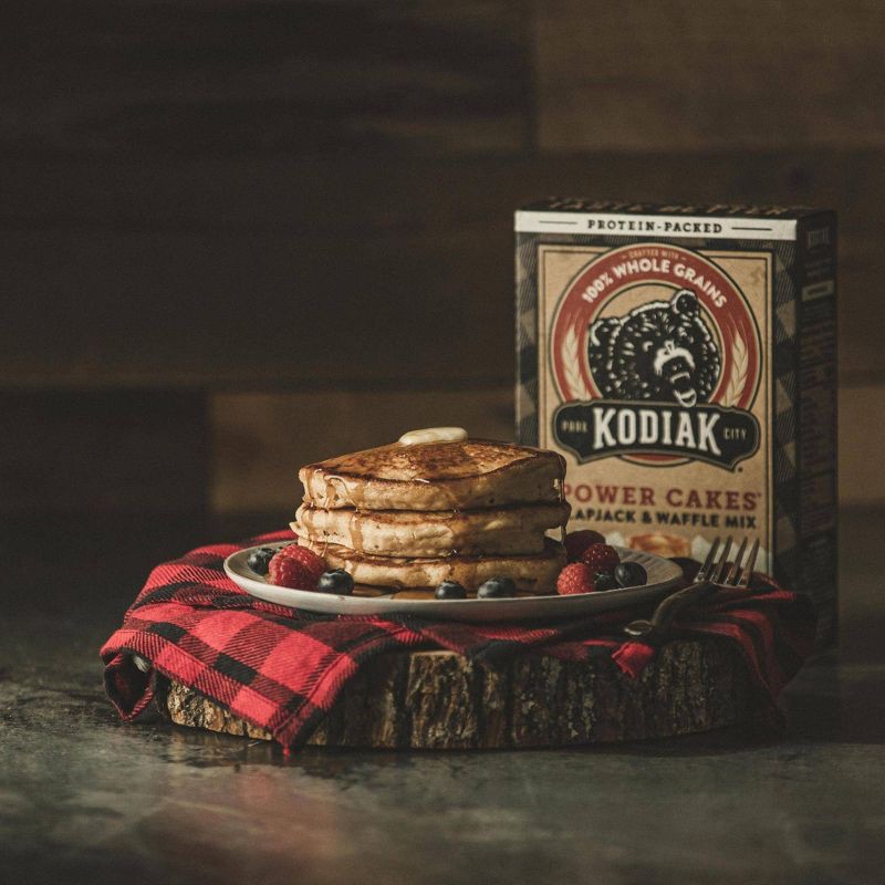 slide 7 of 7, Kodiak Cakes Protein-Packed Power Cakes Buttermilk Pancake and Waffle Mix - 20oz, 20 oz