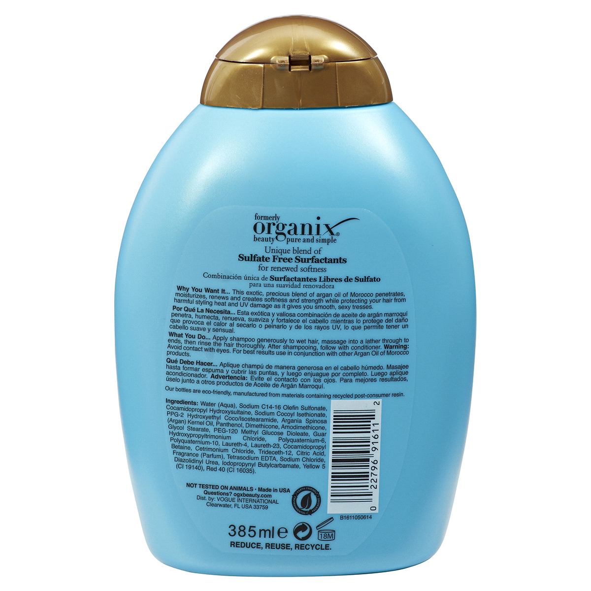 slide 2 of 2, OGX Renewing + Argan Oil of Morocco Shampoo 13 fl oz, 13 fl oz