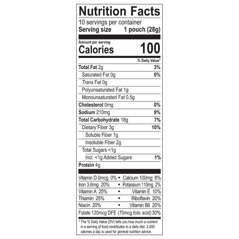 slide 8 of 9, Better Oats 100 Calories Maple & Brown Sugar Whole Grain Instant Oatmeal with Flax - 10ct, 10 ct