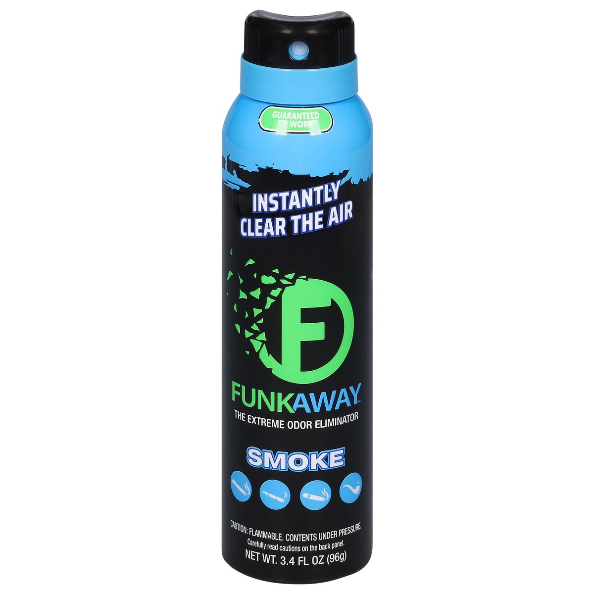 slide 1 of 12, FunkAway Smoke Odor Eliminator 3.4 fl oz, 3.4 fl oz