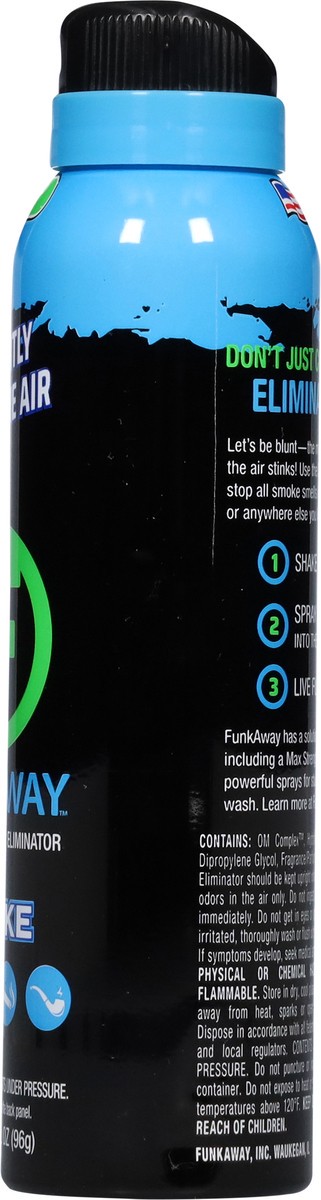 slide 5 of 12, FunkAway Smoke Odor Eliminator 3.4 fl oz, 3.4 fl oz