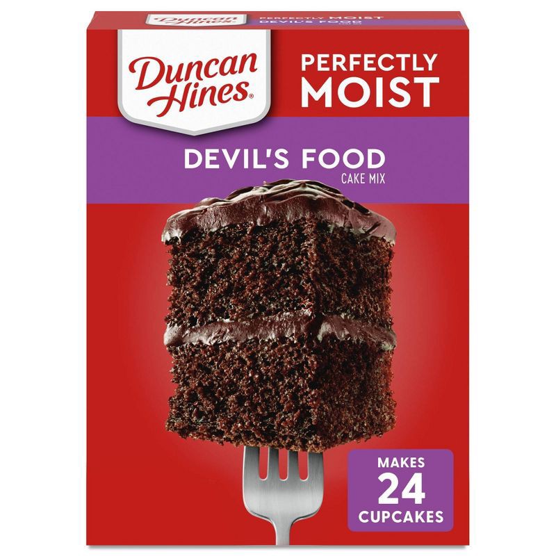 slide 1 of 7, Duncan Hines Devils Food Cake Mix - 16.5oz, 16.5 oz