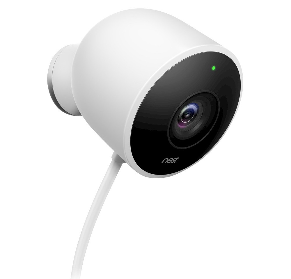 slide 2 of 7, Google Nest Cam 1080p Plug-in Outdoor Security Camera, 1 ct