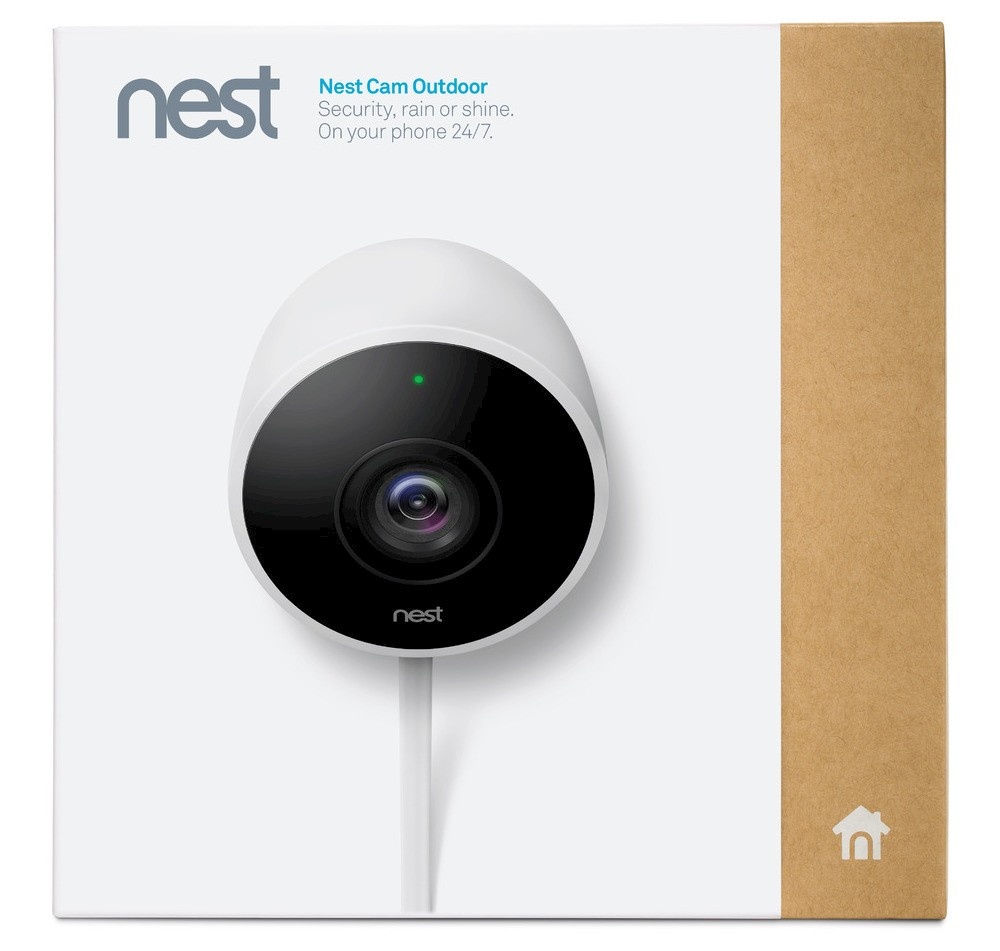 slide 7 of 7, Google Nest Cam 1080p Plug-in Outdoor Security Camera, 1 ct