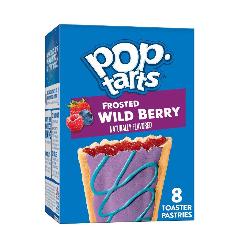 slide 1 of 9, Pop-Tarts Frosted Wild Berry Pastries- 8ct / 13.5oz, 8 ct; 13.5 oz