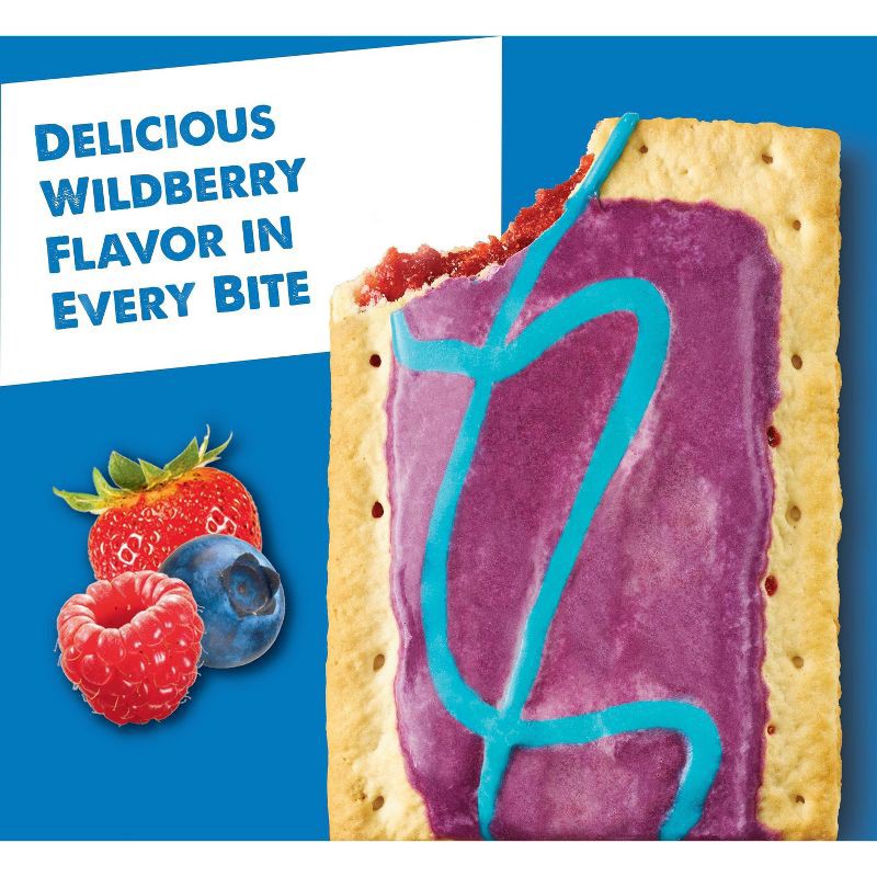 slide 5 of 11, Pop-Tarts Frosted Wild Berry Pastries- 8ct / 13.5oz, 8 ct; 13.5 oz