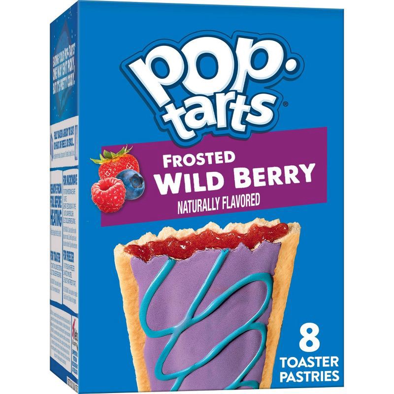 slide 1 of 11, Pop-Tarts Frosted Wild Berry Pastries- 8ct / 13.5oz, 8 ct; 13.5 oz
