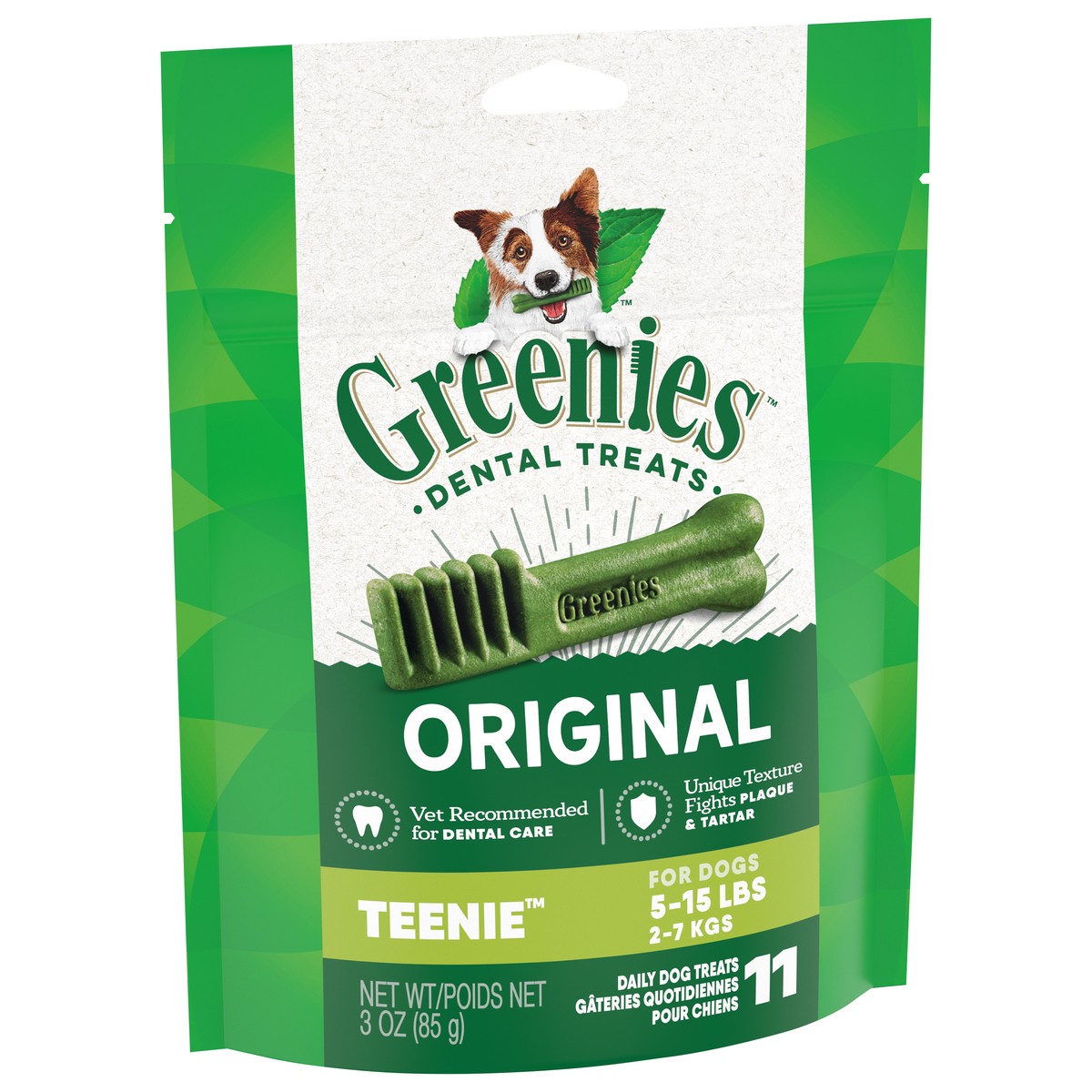 slide 9 of 9, Greenies Teenie Original Dental Treats 11 ea, 11 ct