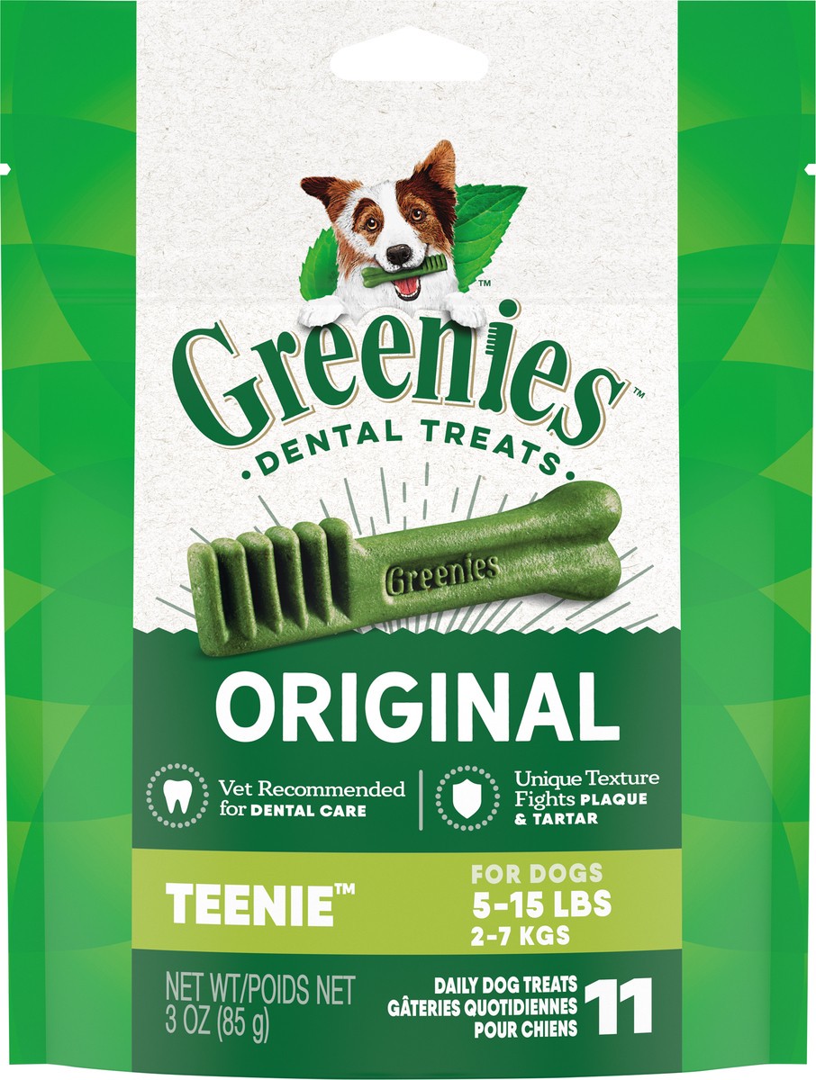 slide 6 of 9, Greenies Teenie Original Dental Treats 11 ea, 11 ct