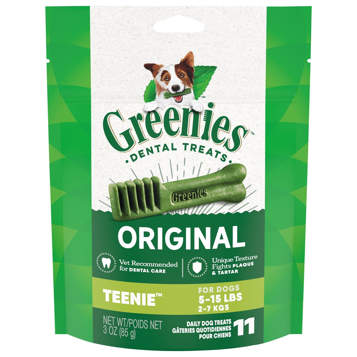 slide 1 of 9, Greenies Teenie Original Dental Treats 11 ea, 11 ct