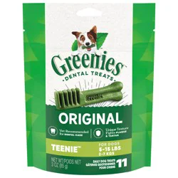 Greenies Dental Treats Daily Teenie Original Dog Treats 11 Each