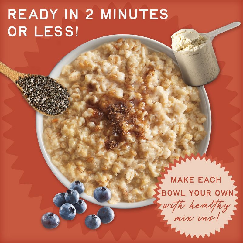 slide 4 of 12, Better Oats Fit Cinnamon Roll Oatmeal - 10ct, 10 ct