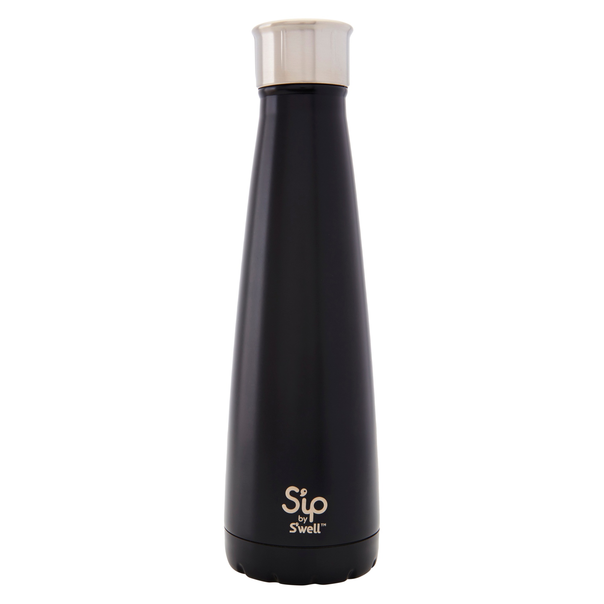 slide 1 of 7, S'Ip by S'Well Stainless Steel Insulated Water Bottle - Black Licorice, 15 oz