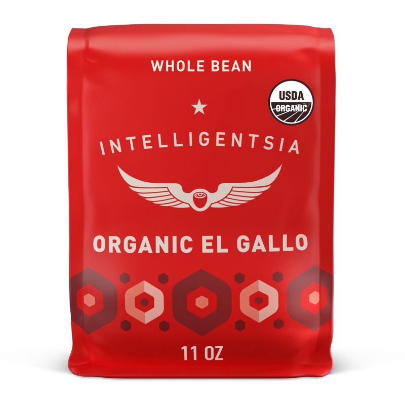 slide 1 of 4, Intelligentsia Direct Trade Organic El Gallo Breakfast Blend Light Roast Whole Bean Coffee - 11oz, 11 oz