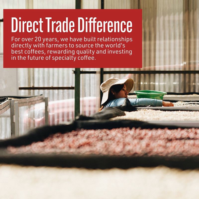 slide 8 of 8, Intelligentsia Direct Trade Frequency Blend Medium Roast Whole Bean Coffee - 12oz, 12 oz