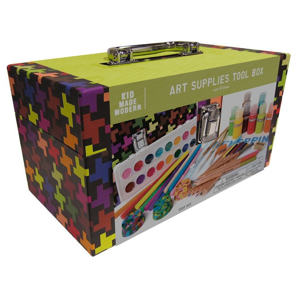 slide 3 of 3, Kid Made Modern Art Tool Box, 1 ct